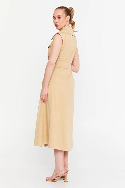 KAMEYA Double Breasted Belted Dress 25S40711