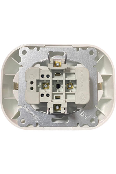 MAKEL Sıva Altı 2'li Elektrik Priz