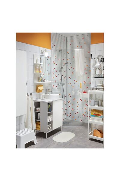 erorex Riser rail with handshower kit, chrome-plated