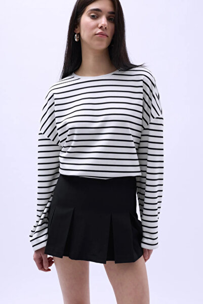 vuvutasarım Новий сезон Плісирована міні-спідниця з високою талією для жінок 52202024