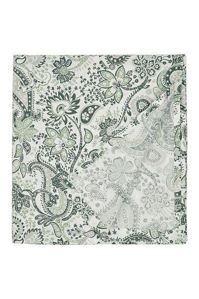 erorex Flat sheet, green/white, 150x260 cm