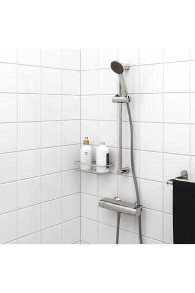 erorex Riser rail with handshower kit, chrome-plated