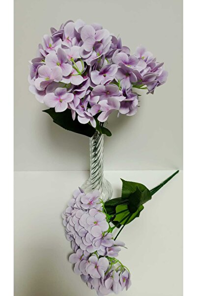 OSO HOME باقة زهور الكوبية الاصطناعية أرجواني رطب محكم مزهرية فاخرة باقة زهور...