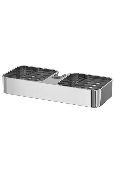 erorex Shower shelf, chrome-plated, 25x4 cm