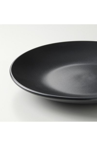 erorex Side plate, matt dark grey, 20 cm