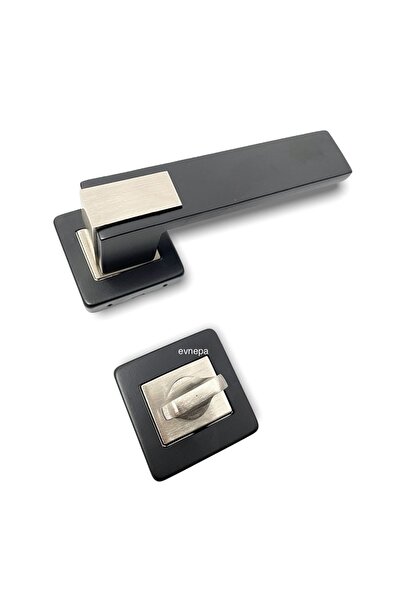 evnepa Asude Kapı Kolu Wc Siyah