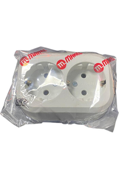 MAKEL Sıva Altı 2'li Elektrik Priz