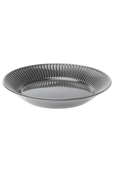 erorex Serving plate, stoneware grey, 29 cm
