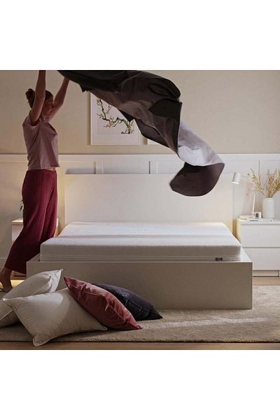 erorex ملاءة سرير ملائمة، رمادي، 140×200 سم