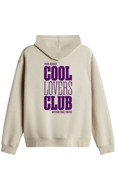 BetterThanCo Cool Lovers Club - Κανονικό φούτερ με κουκούλα