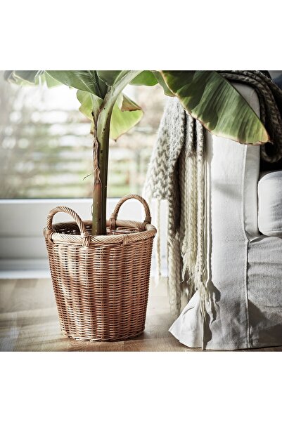 erorex Plant pot, rattan, 24 cm