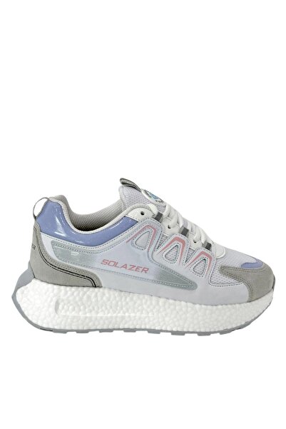 SOLAZER Kadın Mavi Sneaker Günlük Spor Ayakkabı 029