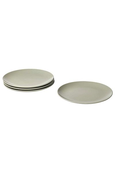 erorex Plate, matt green, 26 cm