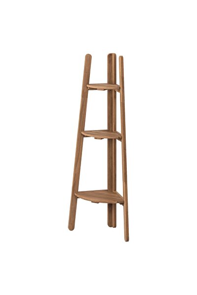 Generic Plant stand, dark brown