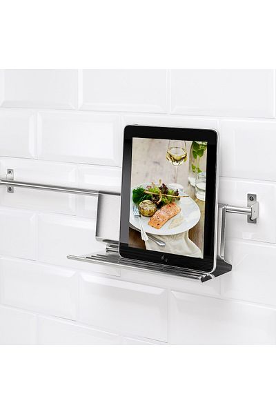 erorex Tablet stand, stainless steel, 26x12 cm