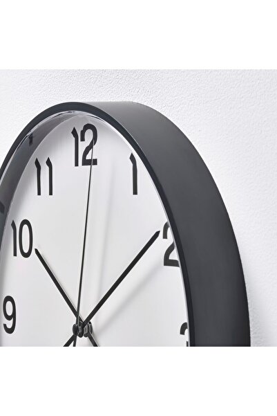 erorex Wall clock, black, 28 cm