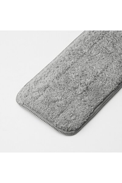 erorex Microfibre pad for flat mop, grey, 10x29 cm
