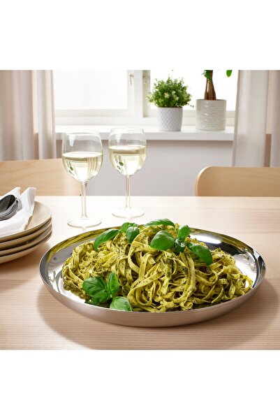 erorex Serving plate, stainless steel, 32 cm