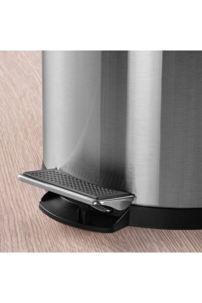 erorex Pedal bin, stainless steel, 5 l