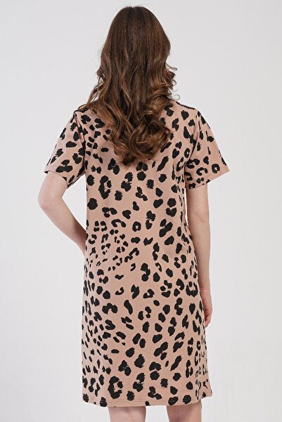 VİENETTA Tunica de dama cu maneca scurta de maternitate bej C2T1N0O804