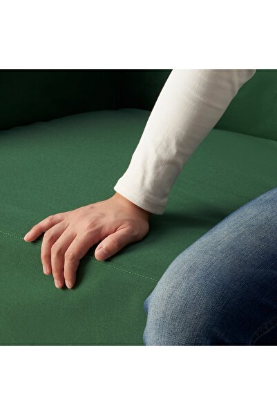 erorex Sofa protector for 2-seat sofa, Vissle dark green