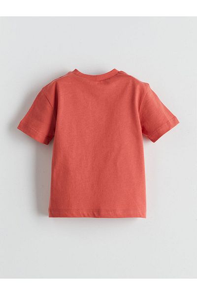 LC Waikiki New Season Crew Neck Printed Baby Boy T-Shirt - S5Kc68Z1