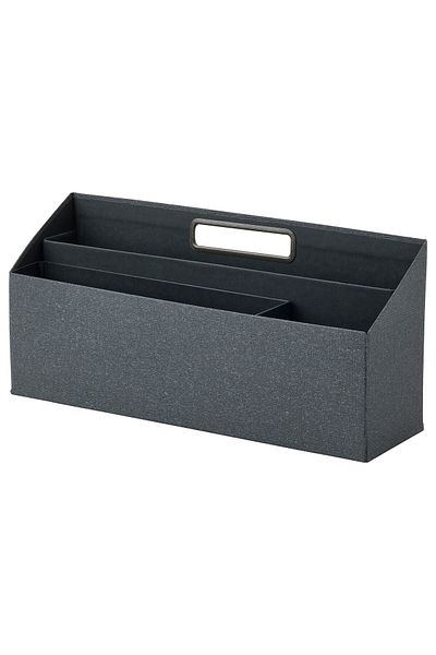 erorex Desk organiser, dark grey, 34x16 cm