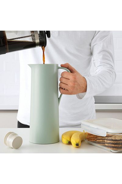erorex Vacuum flask, light green/beige, 1 l