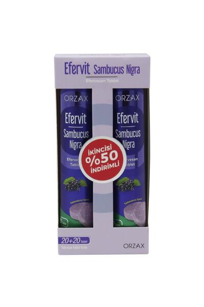 Orzax Efervit Sambucus Nigra 2 X 20 Efervesan Tablet