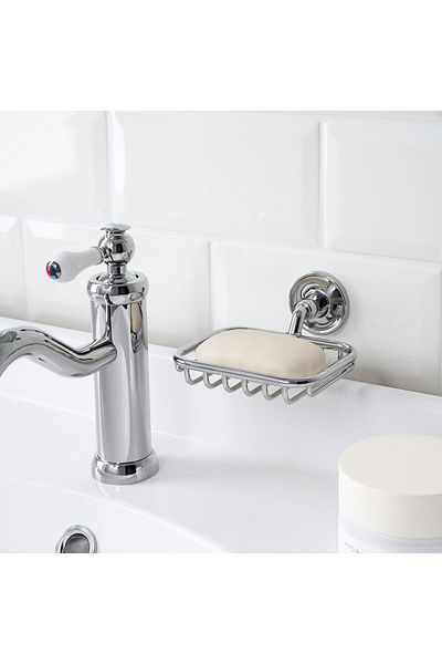 erorex Soap dish, chrome effect