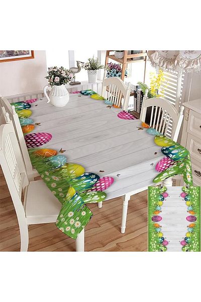 Cardea Easter Themed Tablecloth