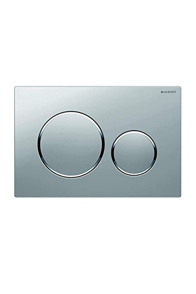 Geberit Sigma01 115.770.jq.5 Çift Kapaklı Kumanda Paneli Mat Krom/parlak Krom...