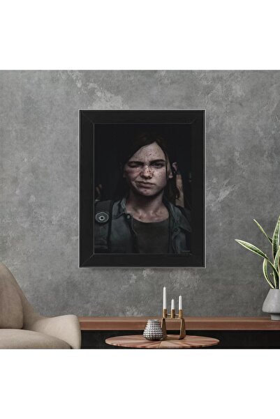THE LAST OF US ELLIE 40X40 ÇERÇEVELİ TABLO