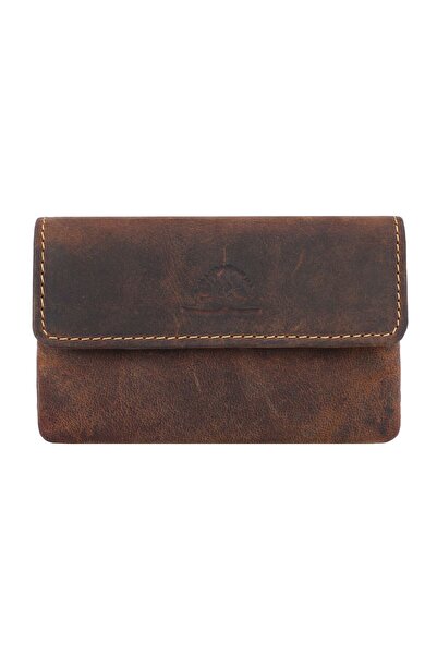 Greenburry Vintage Schlüsseletui Leder 12 cm