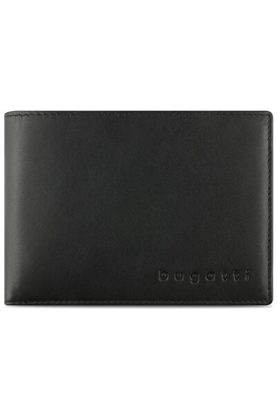 BUGATTI Superschlanke Geldbörse RFID Schutz Leder 12 cm