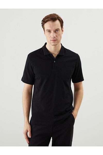 LC Waikiki Ανδρικό μπλουζάκι LCWAIKIKI Classic Polo γιακά με κοντό μανίκι Pique