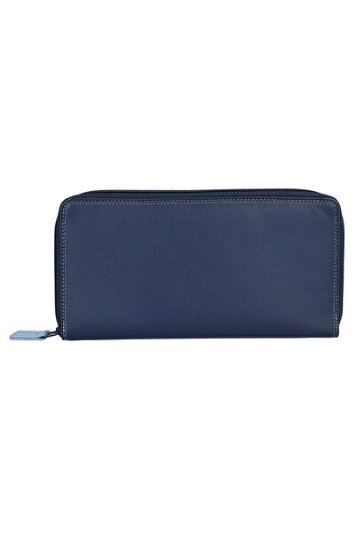 Mywalit Büyük Çift Fermuarlı Çanta Geldbörse Leder 18 cm