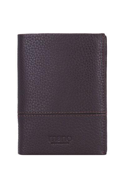 MANO Don Tommas Geldbörse Leder 9 cm