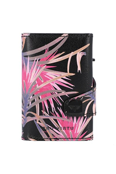 Tru Virtu Click & Slide Kreditkartenetui RFID Leder 6,5 cm