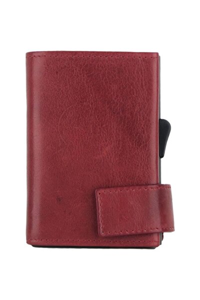 SecWal 2 Kreditkartenetui Geldbörse RFID Leder 9 cm