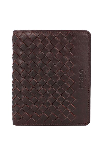 MANO Don Luca Geldbörse Leder 10 cm