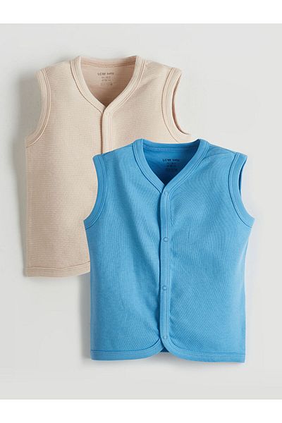 LC Waikiki V-Neck Basic Boy's Vest