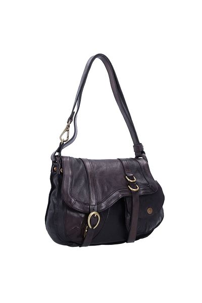 Campomaggi Schultertasche Leder 24 Cm
