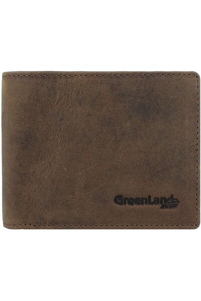 Greenland Nature Geldbörse RFID Leder 11,5 cm