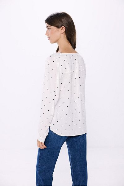 Springfield Flowing Lurex Blouse