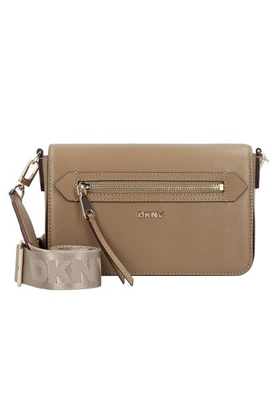 Dkny Kožená taška cez rameno Bryant Ave 22 cm