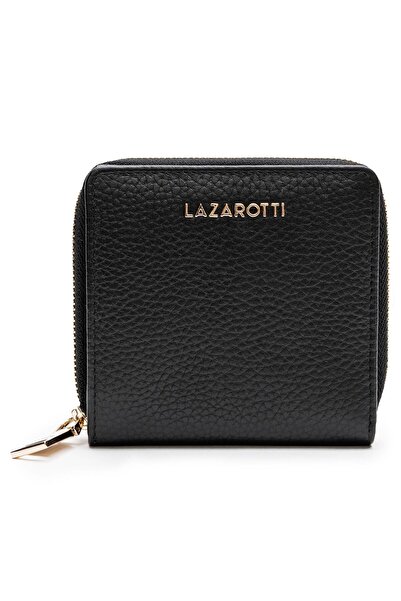 Lazarotti Geldbörse Leder din piele Bologna 10 cm