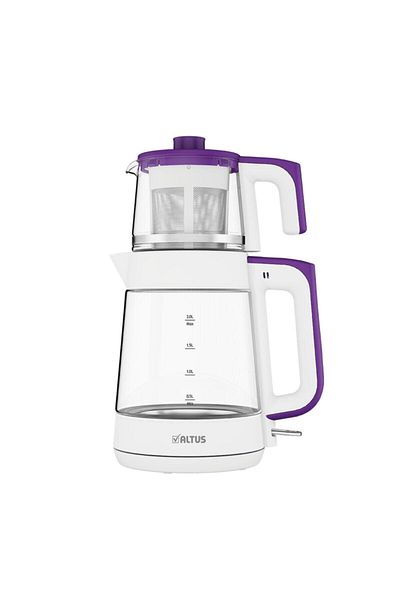 Altus Al 796 B Glass Tea Machine White