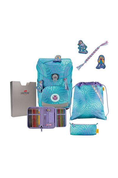 DerDieDas ErgoFlex Max 5 LED-Schulranzen-Set