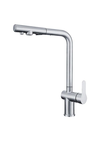 FLEKO Riva Chrome Spiral Purified Kitchen Sink Faucet